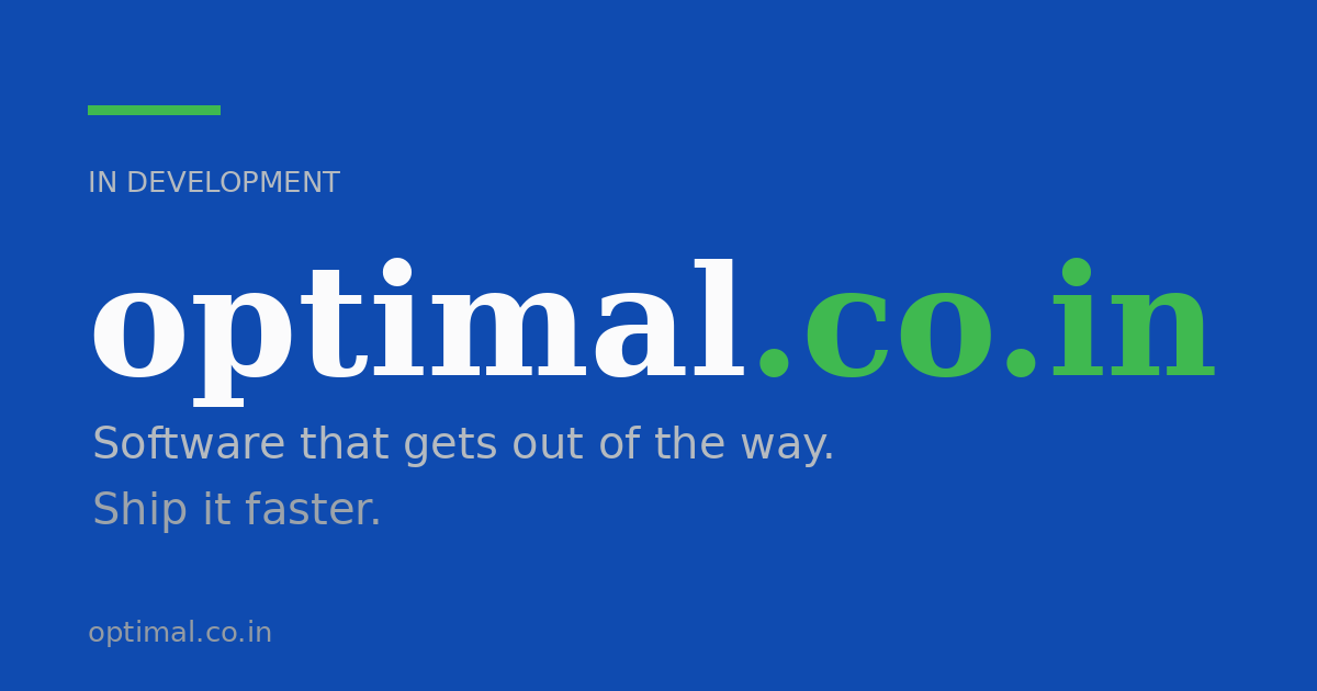 Link preview image for optimal.co.in